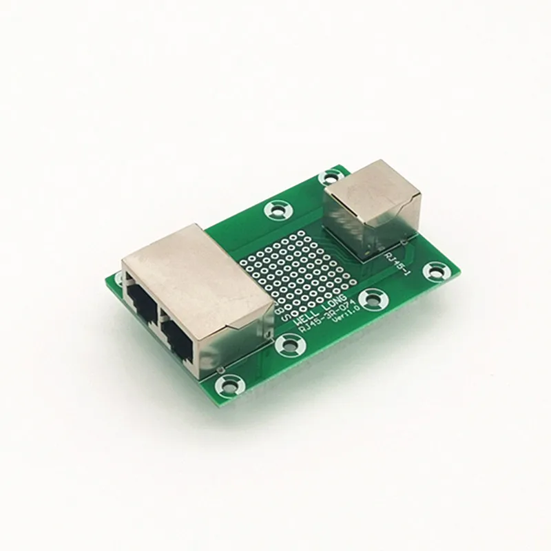 RJ45 8P8C Jack 1way передача 2 way Breakout Board, клеммный блок, разъем