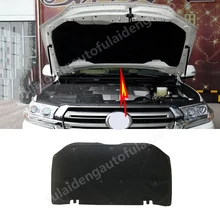 Для Toyota Land Cruiser LC200 2012- изоляция капота коврик акустический звук защита накладка автомобильный Стайлинг