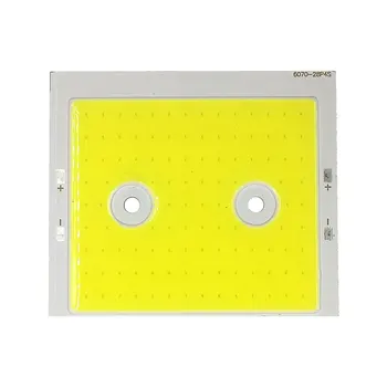 

70*60mm COB LED Light Board 12V 20W Panel Lamp for Car Lighting External Lights Indoot Bulb DC12V LED Matrix DIY Warm Cold White