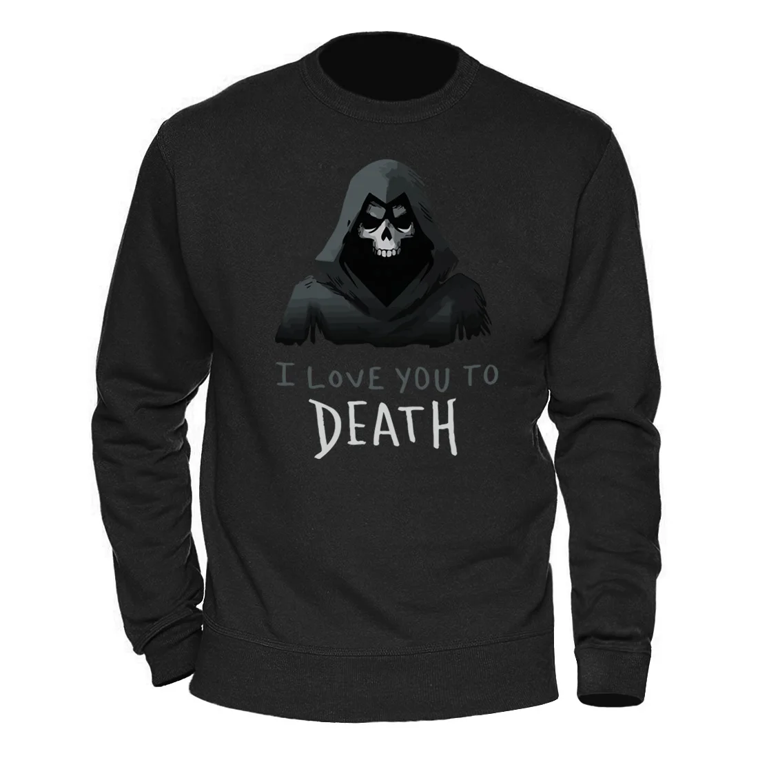 

Male Pullovers I Love You To Death Horror Vintgae Hoodies 2020 Keep Warm Winter Spring Clothing Long Sleeve Mans Swearshirts