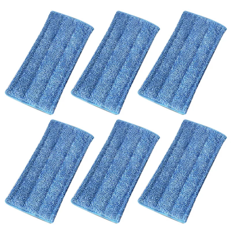 Dust Cleaning Mop Pads for Swiffer WetJet Reusable Mopping Head Pads for Swiffer WetJet Household er Parts 6Pcs afbeelding