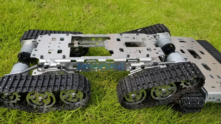 6-12 в танк умный робот танк шасси автомобиля Комплект грузовик на резиновых гусеницах для Arduino Diy робот игрушки для детей