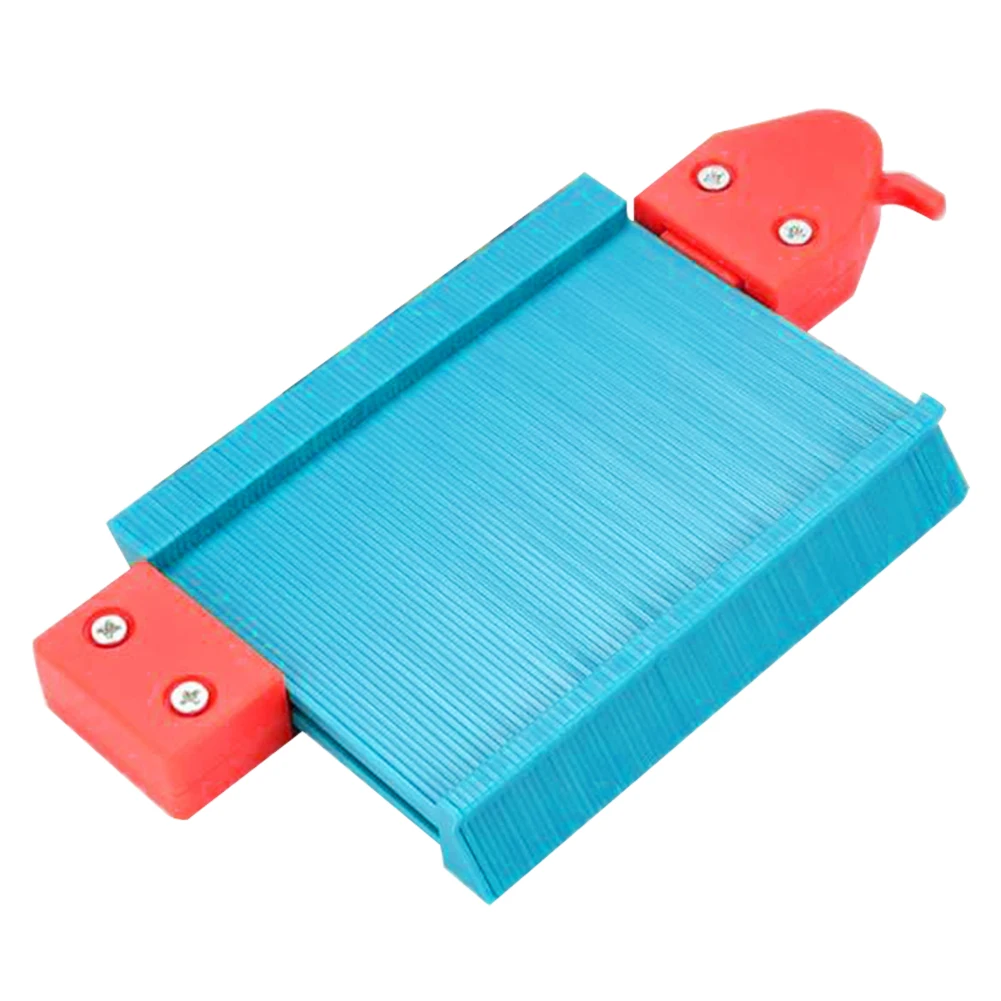 

5inch Duplicator Measure Ruler Tool Contour Profile Gauge Laminate Tiles ABS Portable Self Locking Multifunction Edge Shaping