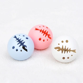 

Pet Toys Rugged Durable Material Excellent Catnip Bells Glowing Cat Balls Interactive Rolling Balls Night Cute Built-in Bells