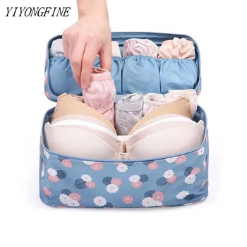 

Travel Bra Underware Storage Bag Travel Packaging Cubes For Women Drawer Organizer Box Home Socks Briefs Bag Travel Accessories