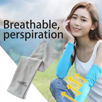 

Summer Outdoor Sport Cycling Sun Protection Cool Arm Sleeve Cuffs UV Protection Arm warmers Running Bicycle Camping Arm Sleeves