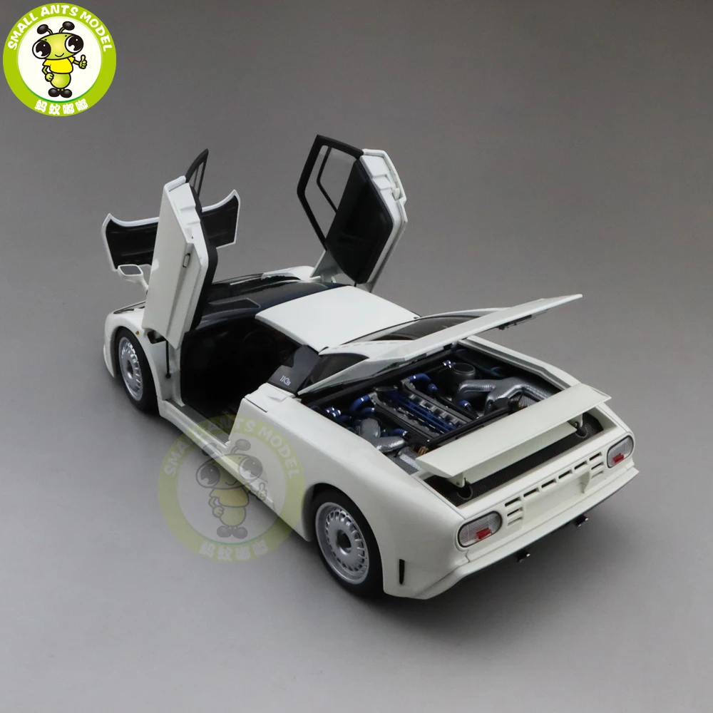 1/18 Autoart 70978 Bugatti EB110 GT литая под давлением металлическая модель автомобиля для мальчиков и девочек подарок на день рождения белый