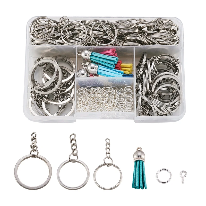 Jewelry Finding Sets with Jump Rings Screw Eye Pin Bail Peg Lobster Claw Clasps Jewelry Finding Sets with Jump Rings Screw Eye Pin Bail Peg Lobster Claw Clasps