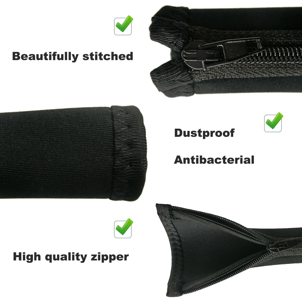 Almofadas para Fones de Ouvido Substituição de Capa Veludo para Fones de Ouvido Shure Srh440 Bicolor Srh 440 - Image 3