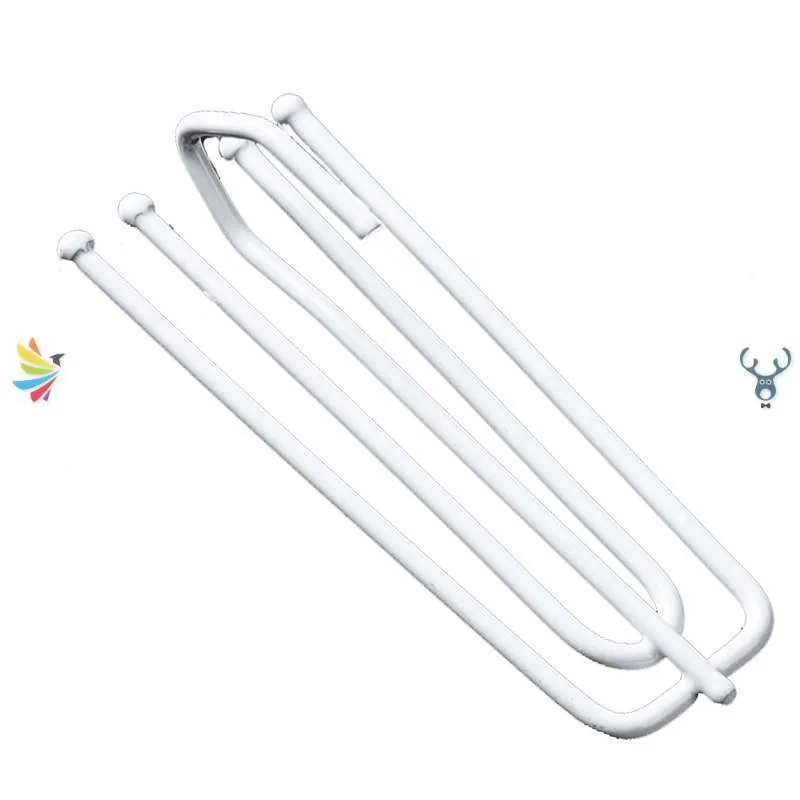 Four Fork Metal Anti-rust Curtain Tape Hook 30pcs Curtain Accessories