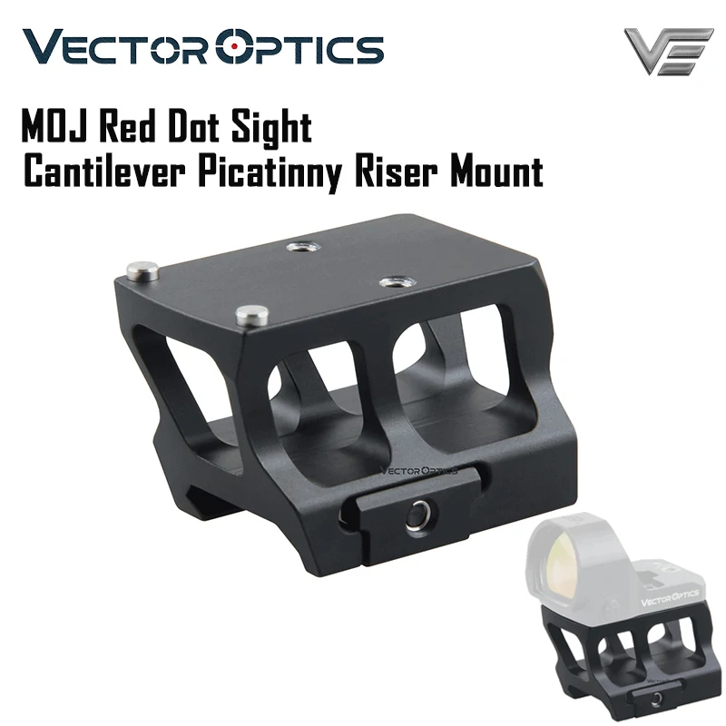 Vector Optics Red Dot Scope Mini Sight Tactical Riser Picatinny 28mm 1.