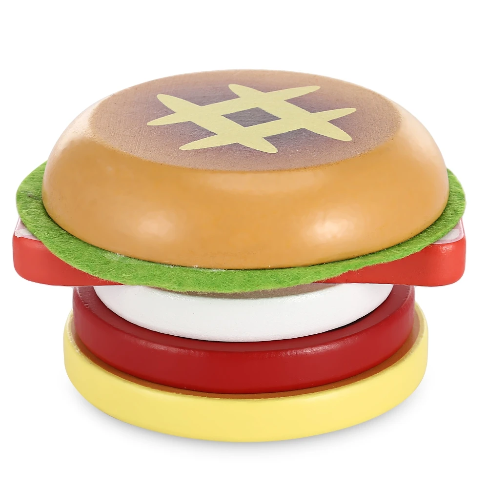 Дети Моделирование еда гамбургер Hotdog кухня еда игрушка набор ролевые игры миниатюрные закуски бургер Развивающие игрушки для девочек Малыш