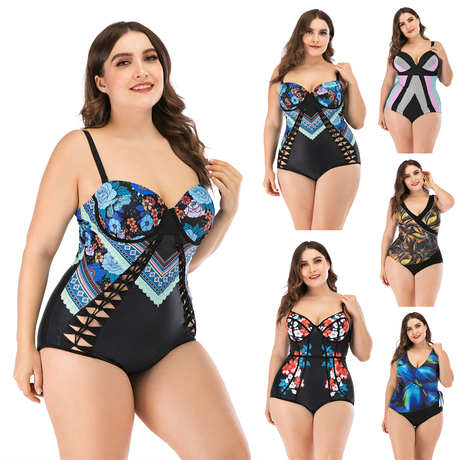 aliexpress plus size swimwear