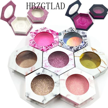 

NEW Wholesale Eyelash Packaging Box 10 Pairs Empty Lash Packaging with Tray Hexagon Case 25mm Mink Lashes Box Eyelashes Package