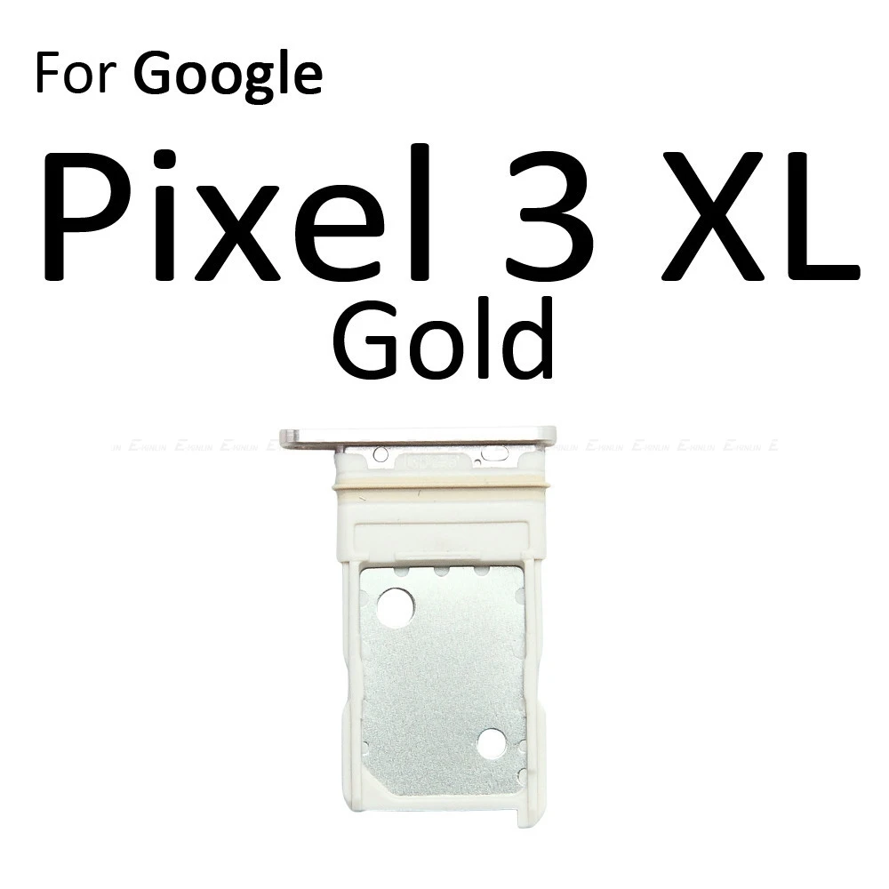 Sim Micro Sd Card Socket Holder Slot Tray Reader For Google Pixel 2 3 3a Xl  Adapter Container Connector Parts - Mobile Phone Flex Cables - AliExpress