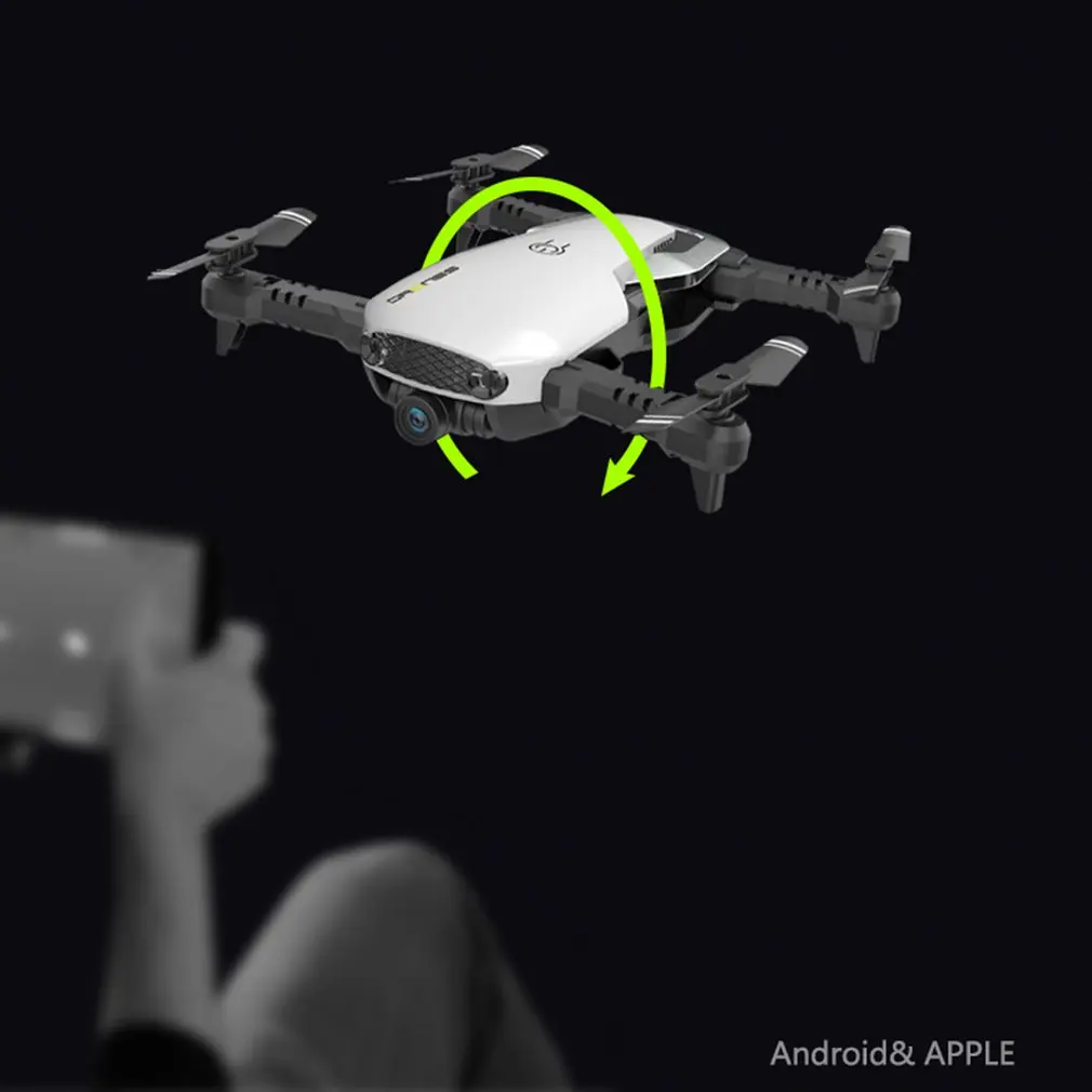 Популярный H2 RC складной Дрон беспилотный четырехосевой мини-Дрон с камерой 30 Вт управление с помощью приложения жесты фото Дрон