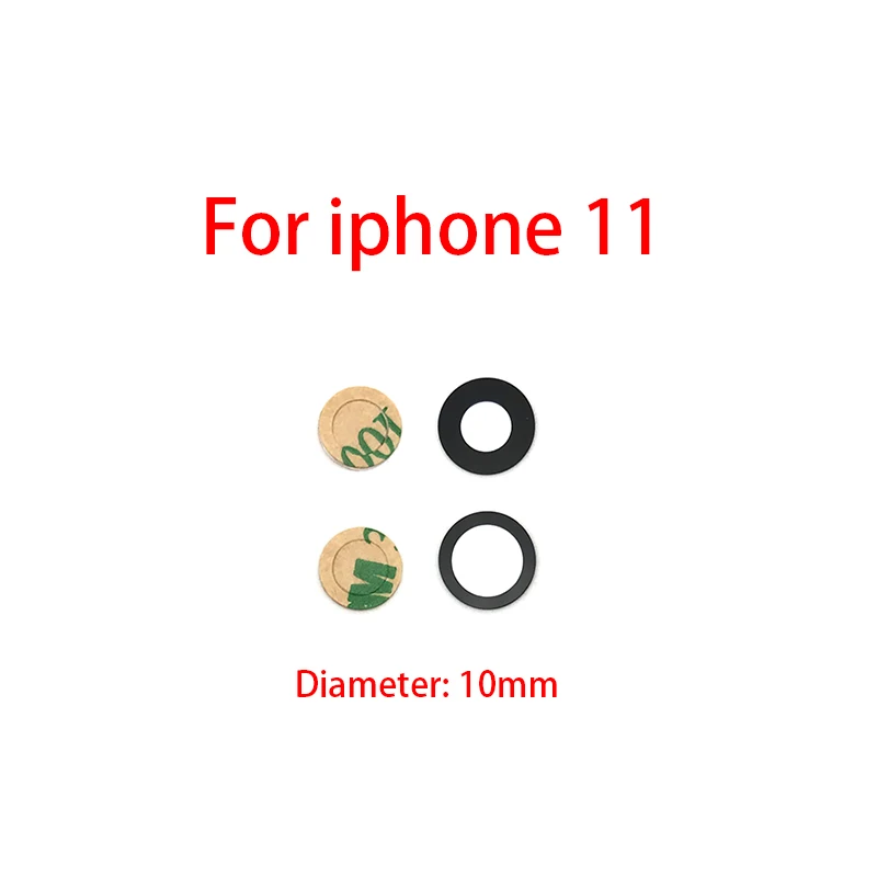 For Iphone 11 Стекло объектив камеры с лентой Замена для Iphone 11 Pro Max - Цвет: For Iphone 11