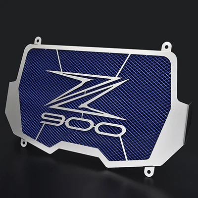 JAER Защитная крышка радиатора для Кавасаки Z900- мотоциклетные защитные крышки - Цвет: Синий