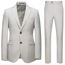 2019 New Fashion Groom Wedding Dress Suits Jacket Men Casual Royal 5 Color Two Button Jackets Business Leisure Prom Male Suit 2019 New Fashion Groom Wedding Dress Suits Jacket Men Casual Royal 5 Color Two Button Jackets Business Leisure Prom Male Suit