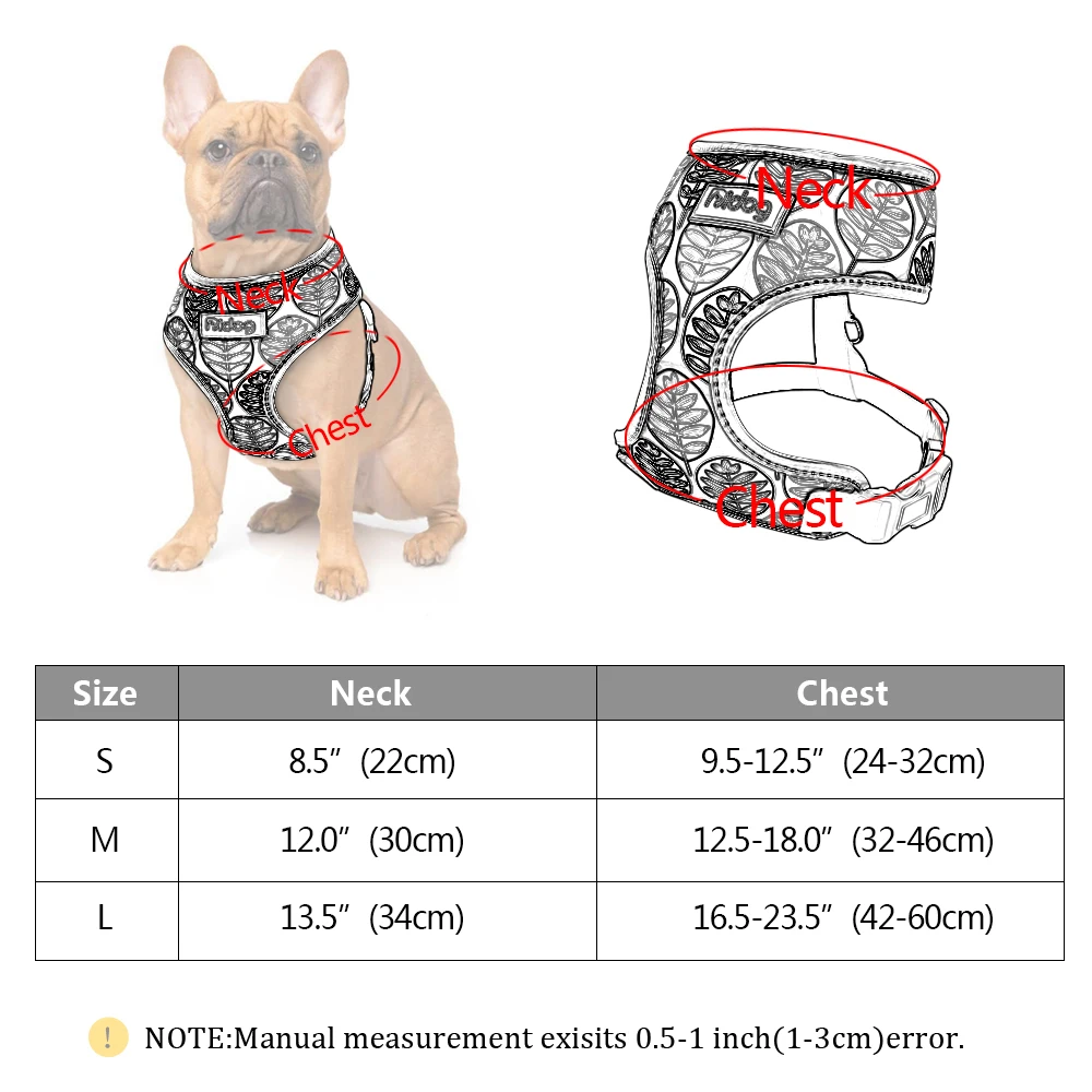 Frenchie Multi Color Harness