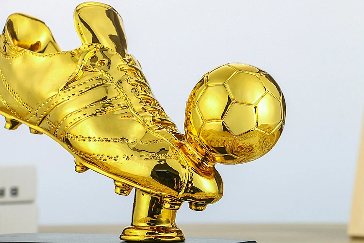Кубок мира Золотой Boot Cup настраиваемый футбольный матч Вратарский вратарь баллон д 'ор трофеи рефери сувениры