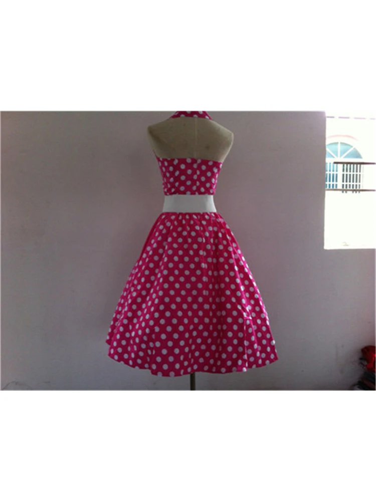 Классическое ретро платье в горошек стиле Одри Хепберн Размеры S M L 6XL|dress vestidos|audrey