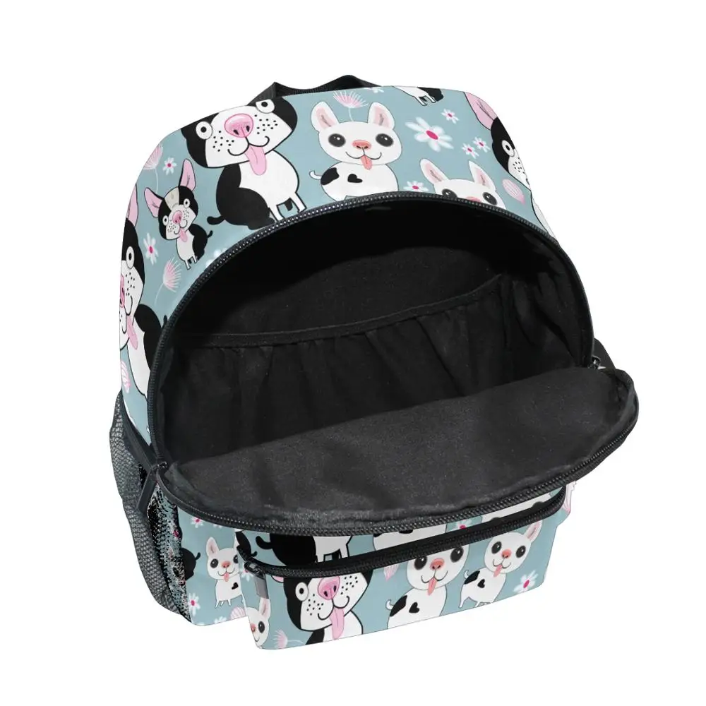 Школьная сумка ALAZA с забавным рисунком собаки, рюкзак для подростка, школьницы, школьный рюкзак для начальной школы, Mochilas