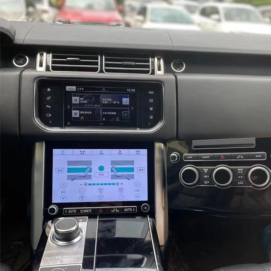 10inch Lcd Car Central Air Conditioning Navigation Screen For Land ...