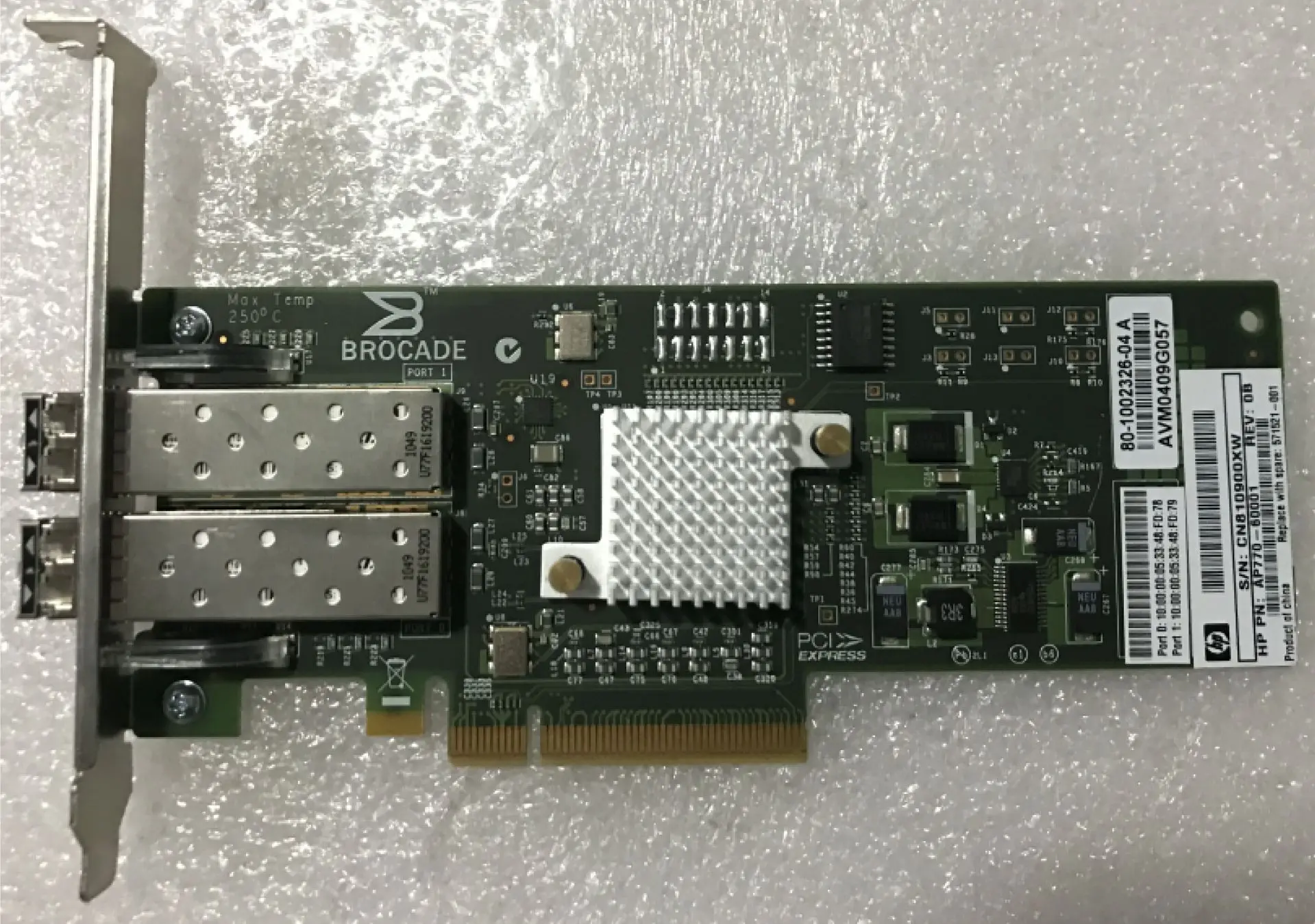 AP770A AP770-60001 571521-002 571521-001 аккумулятор большой емкости 82B PCIe 8Gb волоконный канал