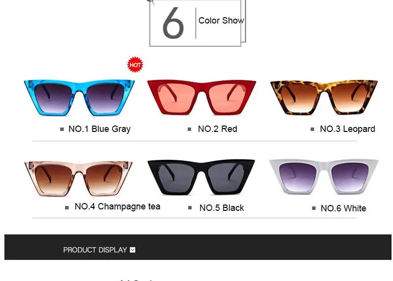 Fashion Cat Eye Sunglasses Women Brand Designer 2020 Vintage Candy Color Lens Sun Glasses Female Lady Sunglass Gradient Plastic (10)