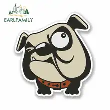 EARLFAMILY 13cm x 13cm for Cartoon Bulldog Bull Dog Car Stickers Vinyl JDM Bumper Trunk Truck Graphics RV VAN 3D DIY Fine Decal EARLFAMILY 13cm x 13cm for Cartoon Bulldog Bull Dog Car Stickers Vinyl JDM Bumper Trunk Truck Graphics RV VAN 3D DIY Fine Decal