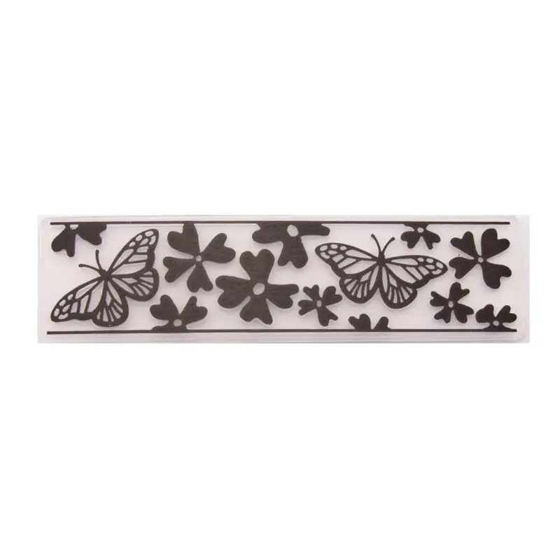 Butterfly Flower Embossing Folder Stencil Template DIY Scrapbook Album Card