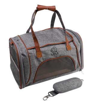 

LDLC Pet Bag Out Carrying Bag Travel Portable Cat Bag Dog Bag Oxford Cloth Breathable