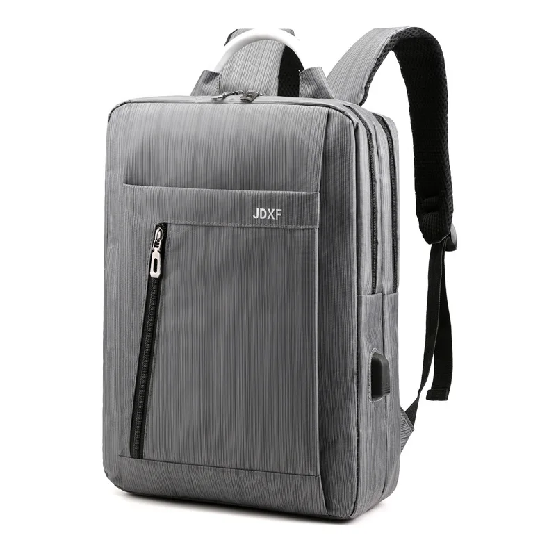 

Casual Business Men And Women Backpack Smart Computer Bag Strap USB Charging Port Large Capacity Travel Bag