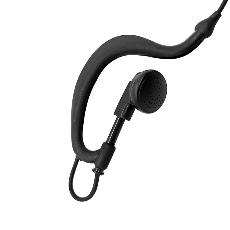 G Shape Earpiece Headset with PTT Mic, Compatible with Baofeng UV-5R, BF-888S, BF-F8HP, BF-F9, UV-82, UV-82HP, UV-82C, TK-2107