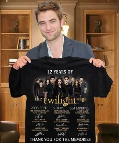 12 Years Of The Twilight Saga T-Shirt | Мужская одежда