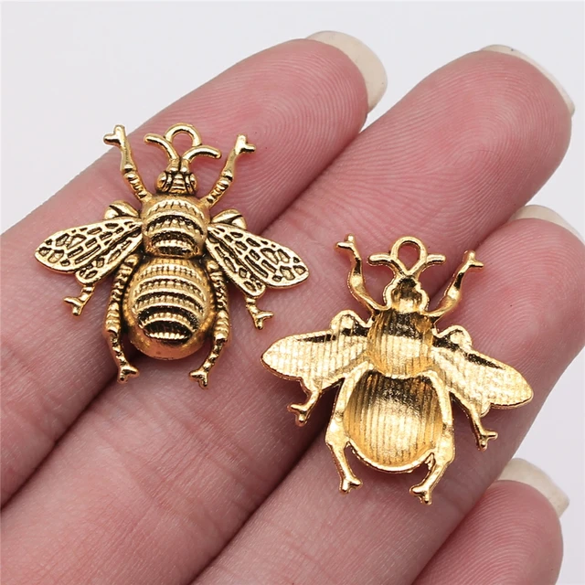 Bumblebee Charms 4pcs