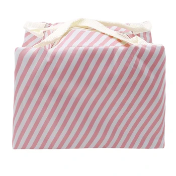 

Stripes Lunch Bag for Women Isothermal Bag Packaged Food Thermal Bags Thermo Pouch Kids Lunch Bag Refrigerator Mummy Bag Totes
