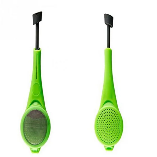 

Tea Infuser Built-in plunger 24g Healthy Intense Flavor Reusable Tea bag Plastic Tea&Coffee Strainer Measure Steep Stir&Press