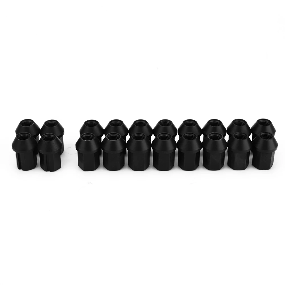 19HEX лучи Колесные гайки Луг гайки m12x1.5 m12x1.25 длина 35 мм с 7 боковым замком гайки противоугонные ключ безопасности сплав алюминий 7075-t6