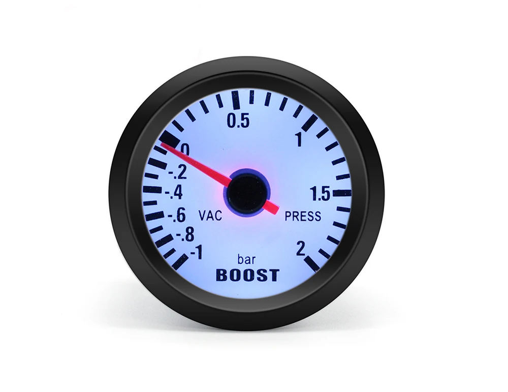 60mm LED Display Pointer Turbo Boost Gauge Bar Meter 12V 0-2Bar Vacuum Press Kit 60mm LED Display Pointer Turbo Boost Gauge Bar Meter 12V 0-2Bar Vacuum Press Kit