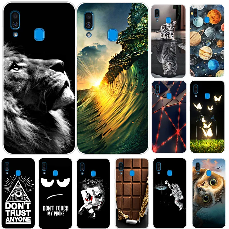 

For Samsung A30 Galaxy A30 Case 6.4 inch Soft Silicone Back Cover Bag Phone Case For Samsung Galaxy A30 A 30 2019 Cover Coque