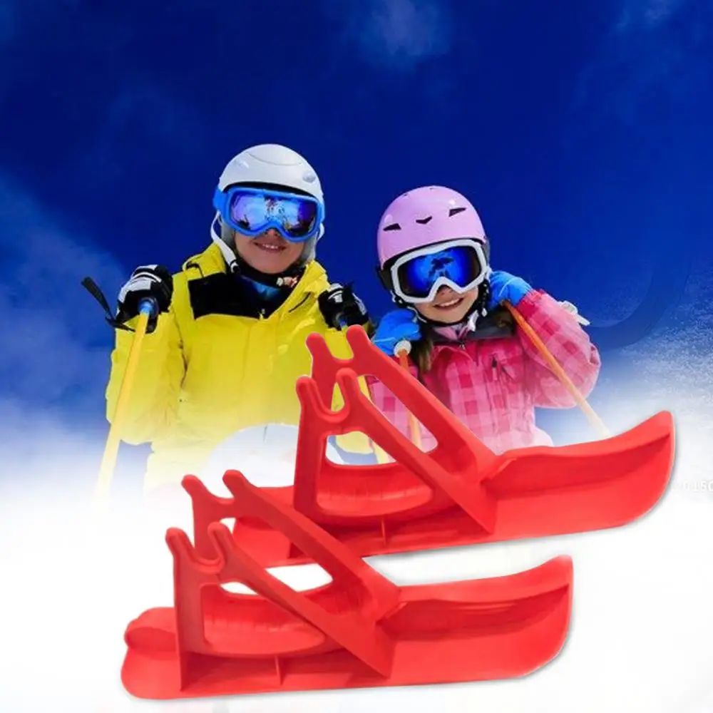 Balance Bike Snow Sledge Board Ski Kids Outdoor Training Bicycle Skiing Walker