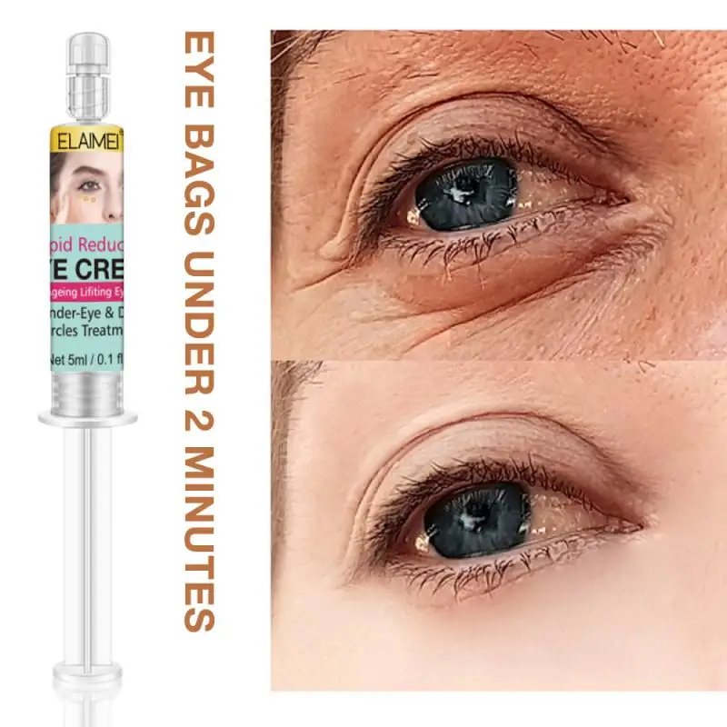 

New Arrival Quick Removal Eye Bags Cream Fine Wrinkle Lines Serum Under Eye Dark Circles Treatment Boost Serum TSLM2