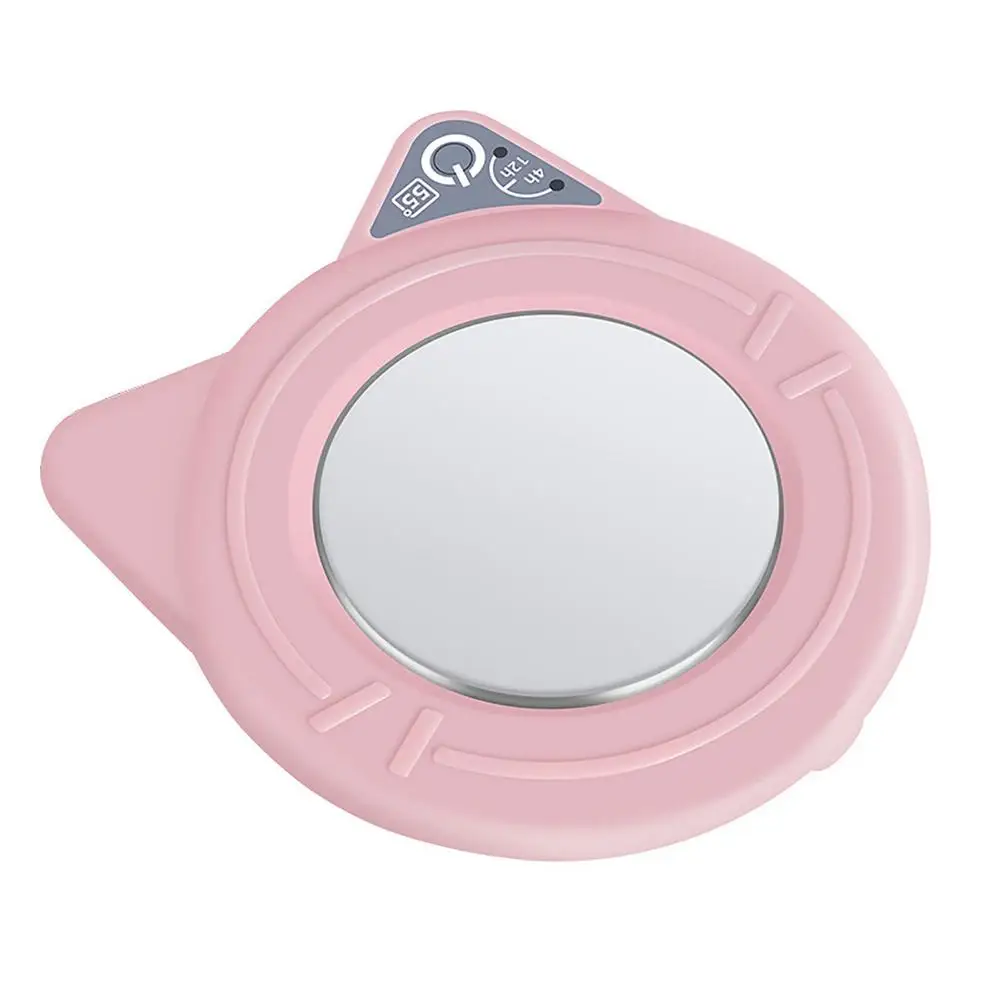 Coffee Cup Warmer Mug Warmers For Desk Cute Cat Ear Shape Candle Wax