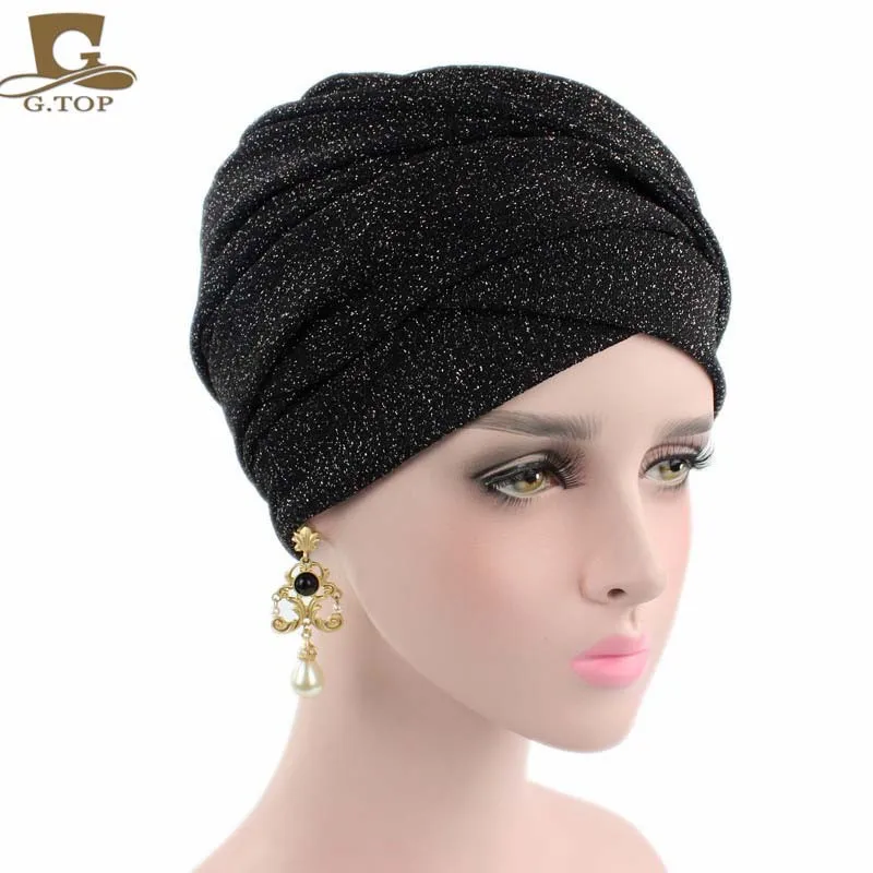 Сетчатый головной убор женский длинный мусульманский Тюрбан Хиджаб сплошной цвет головной платок