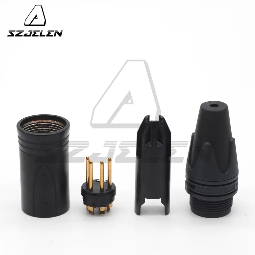 Neutrik XLR 4-контактный штекер Штекерный разъем
