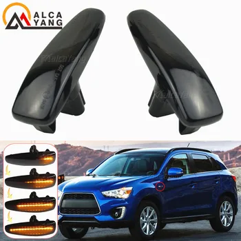 

2pcs Dynamic LED Side Marker Turn Signal Repeater light lamp For Mitsubishi Lancer Evolution X Outlander 2011-up Mirage 2014-up