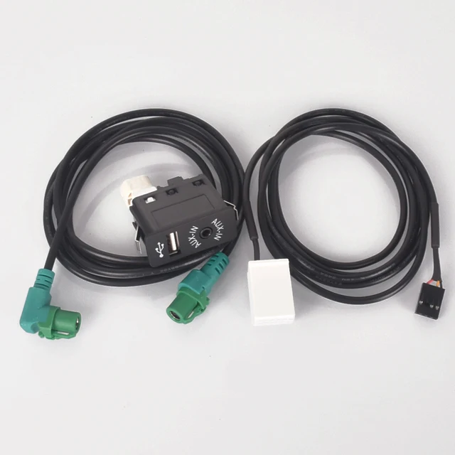 Cavo USB E AUX Per BMW 1 3 5 6 Serie - Interruttore Di Collegamento Per Radio Auto, Compatibile Con Modelli E81 E90 E60 E63 F10 E Altri - Foto 8