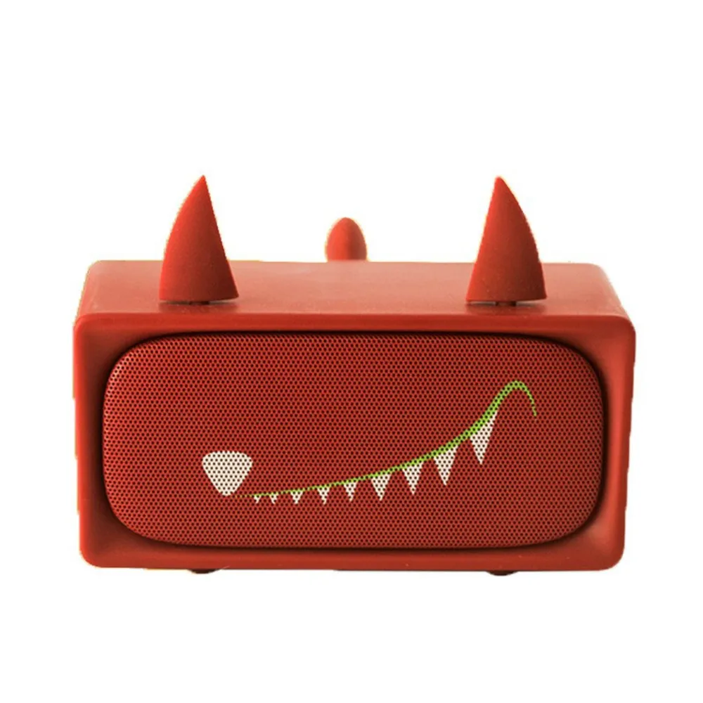 Bluetooth Speaker Mini Wireless Card Portable Cartoon Rabbit Wolf Dual Speaker Audio Subwoofer Bluetooth Speaker